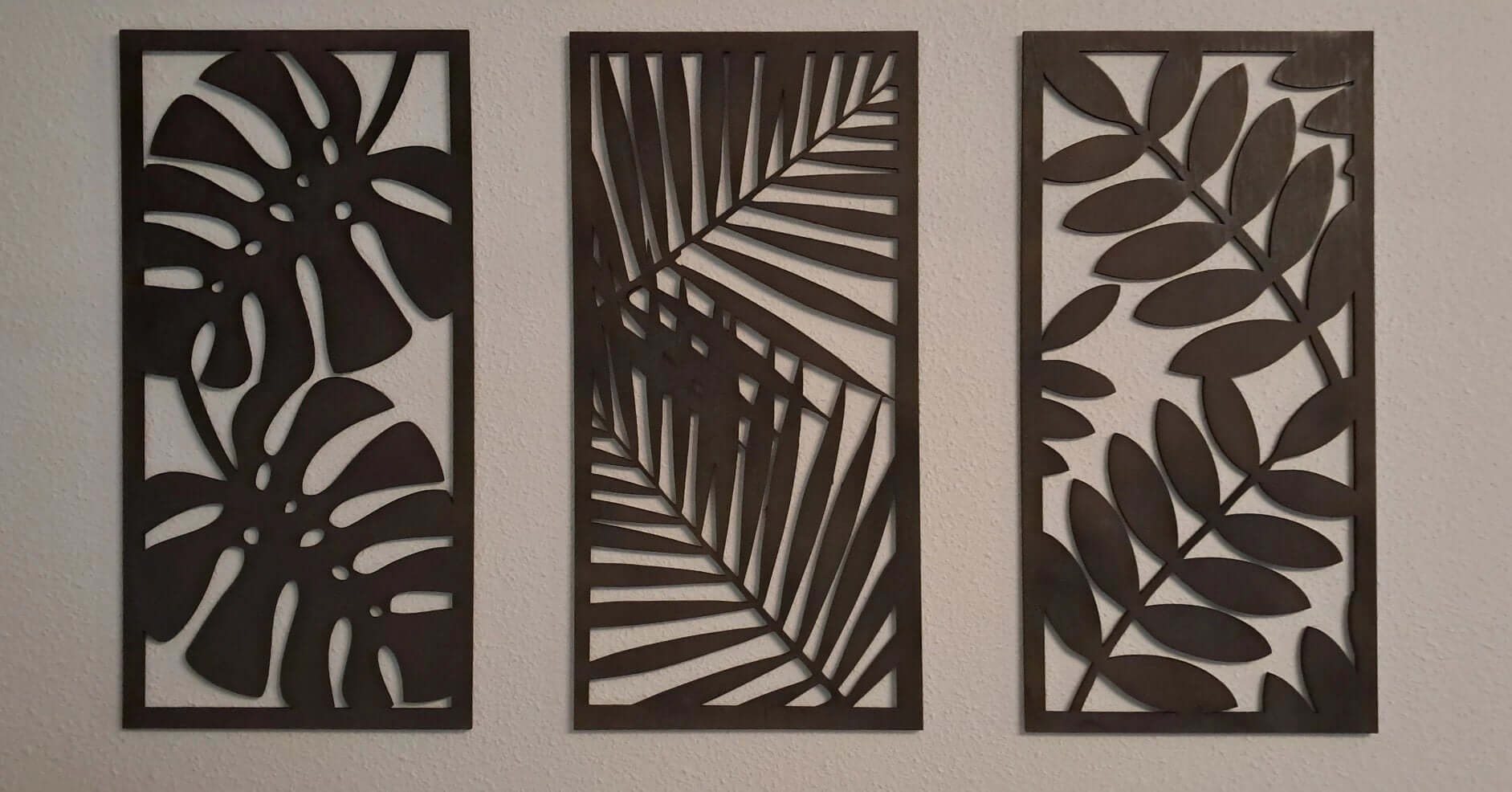 Tropische Drie Luik Wanddecoratie