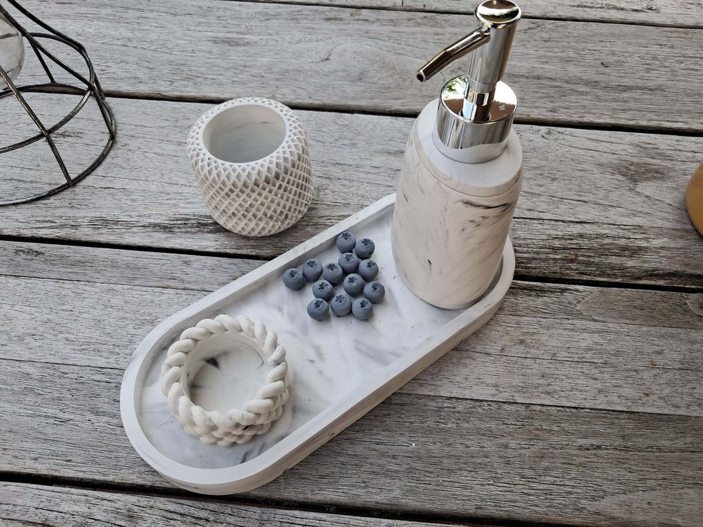 Jesmonite Badkamerset Deluxe