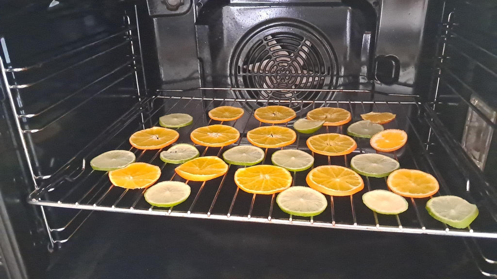 Jelly Wax Kaars met Sinaasappelschijfjes