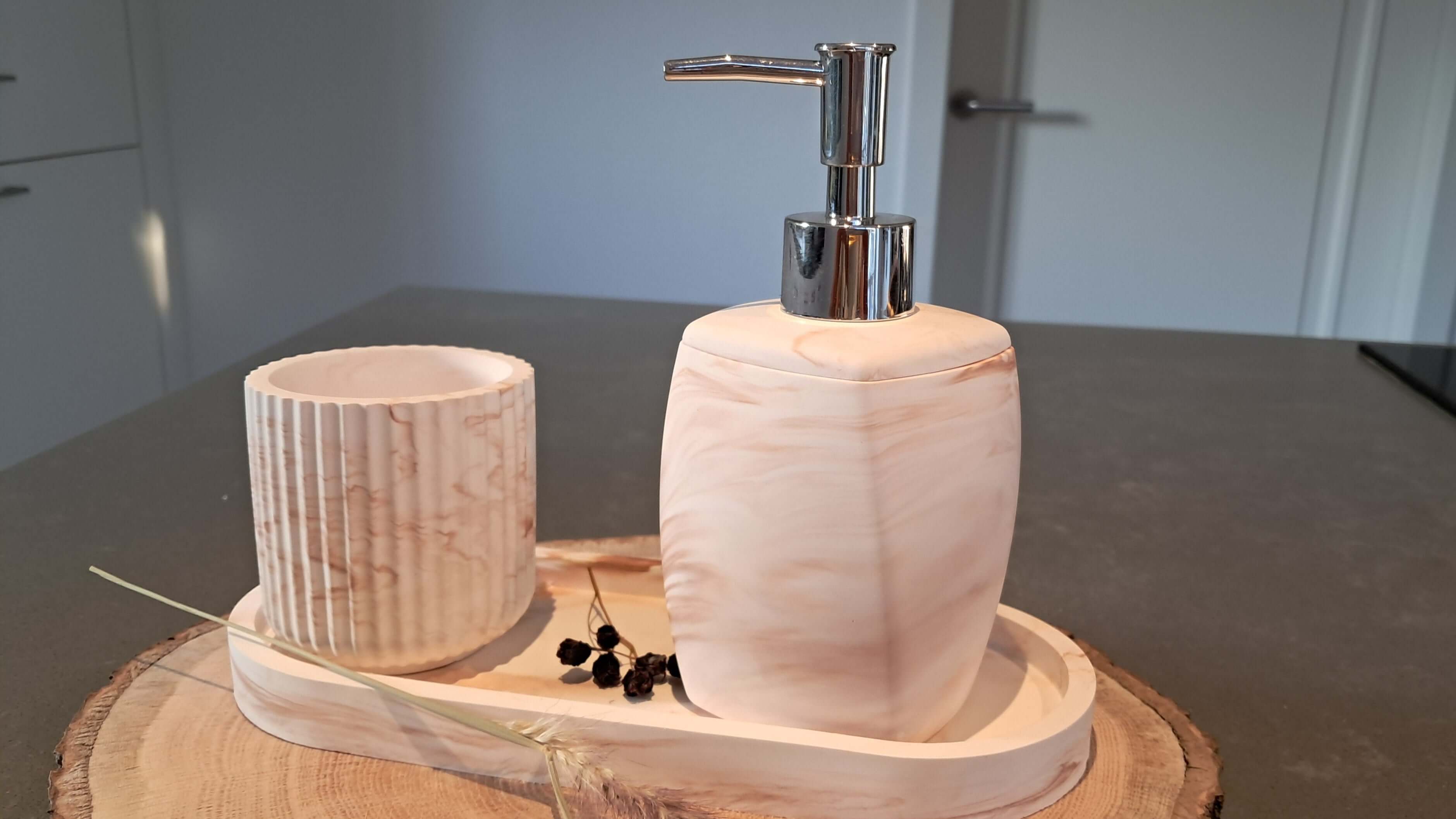 Jesmonite Badkamerset Deluxe