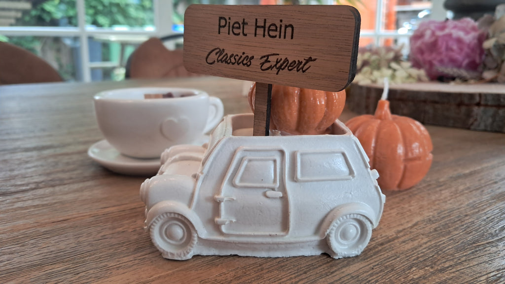 Beeldje mini met pompoen