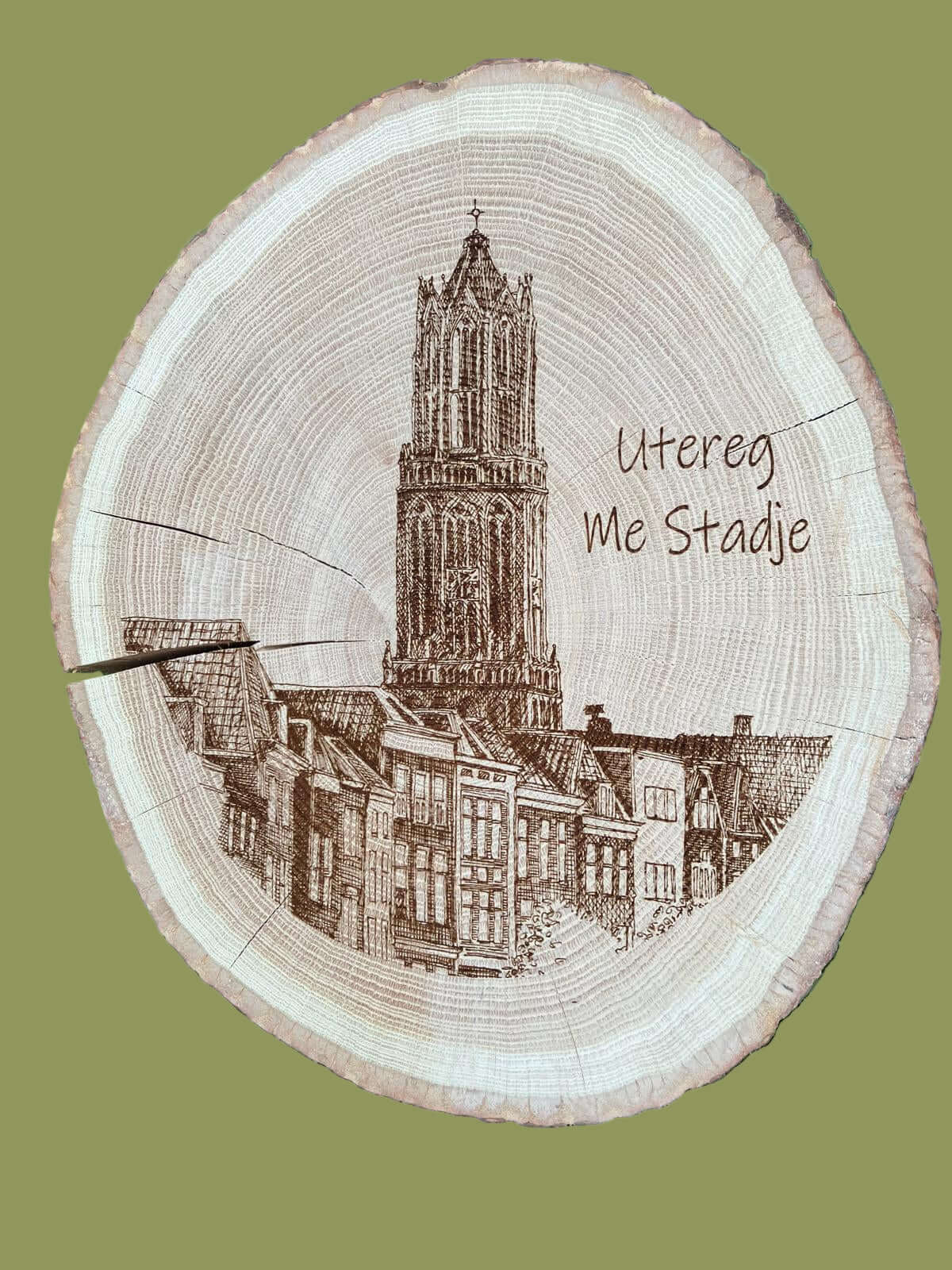 Lasergravure Domtoren Utrecht