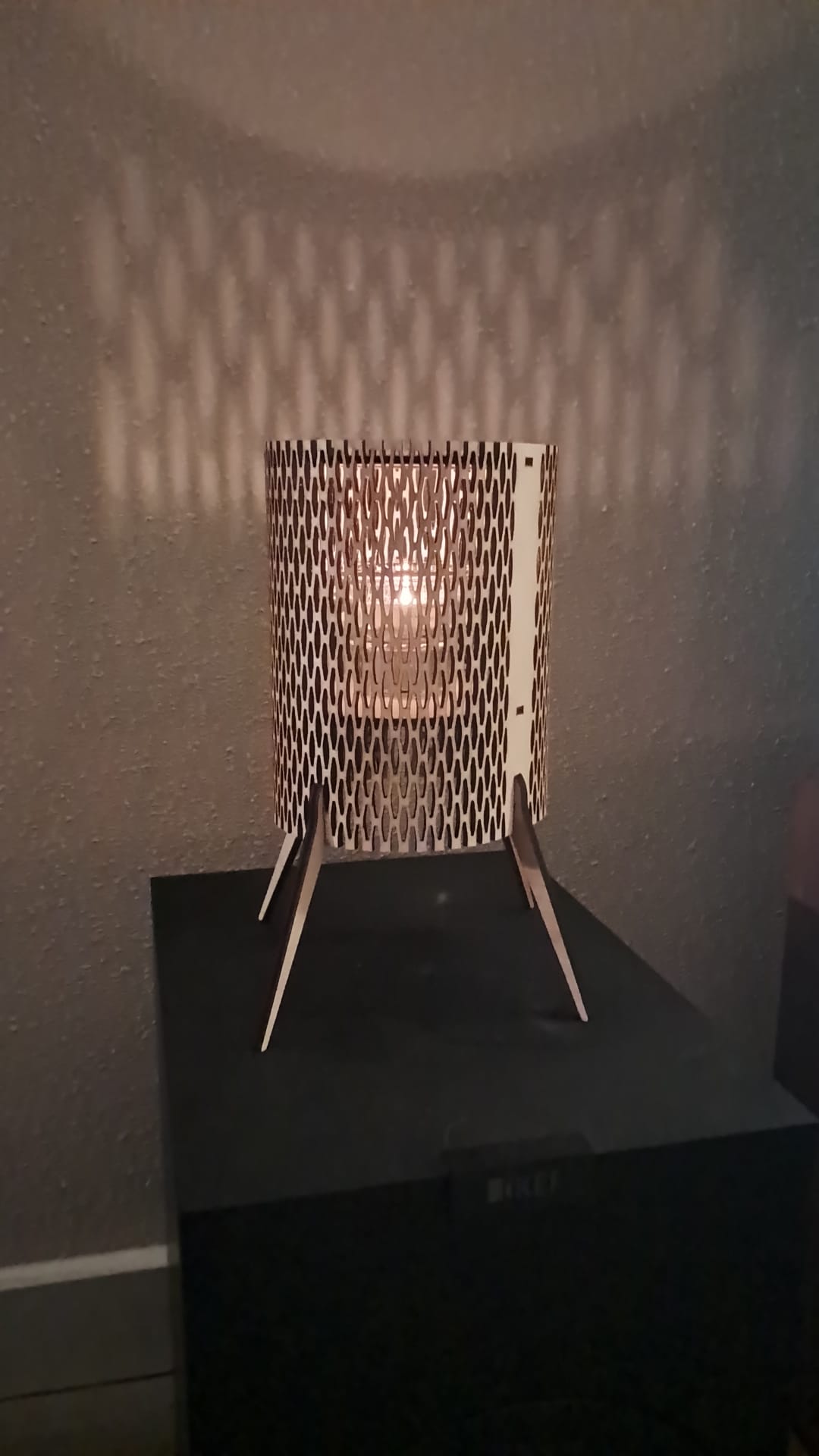 Tafellamp lasergesneden